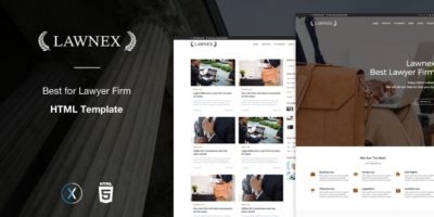 Lawnex a Lawyers Firm Template by Nex-Themes