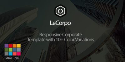 LeCorpo  - Onepage Business Template by LeAmino