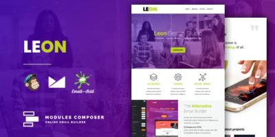 Leon - Responsive Email for Agencies
