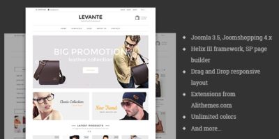 Levante - eCommerce Joomla Template by alithemes