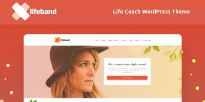 Lifeband - Life Coach WordPress Theme by iamarif