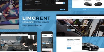 Limo Rent - Limousine and Car Rent WordPress Theme by Anps