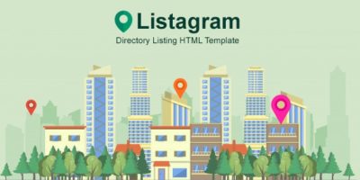 Listagram - Directory Listing HTML Template by LionCoders