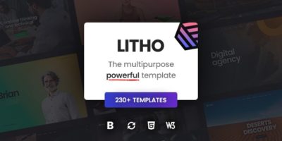 Litho – The Multipurpose HTML5 Template by themezaa