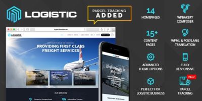 Logistic - WP Theme For Transportation Business by freevision