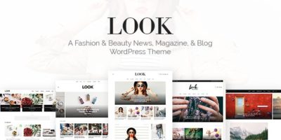 Look: Minimal Magazine and Blog WordPress Theme by Theme-Ruby