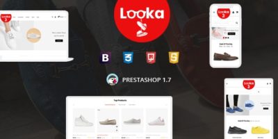 Looka - Glasses & Shoes Prestashop 1.7 Responsive Theme by Aeipix