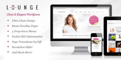 Lounge - Clean Elegant WordPress Theme by QODE