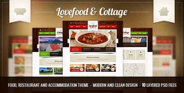 Lovefood & Cottage - food and accommodation