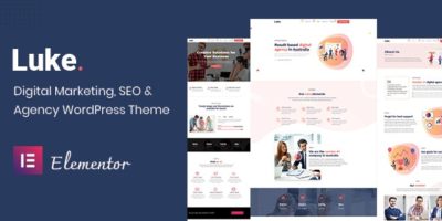 Luke - Digital Marketing and SEO WordPress Theme by micro_theme
