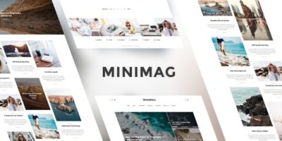 MINIMAG - Magazine & Blog HTML Template by AtiX
