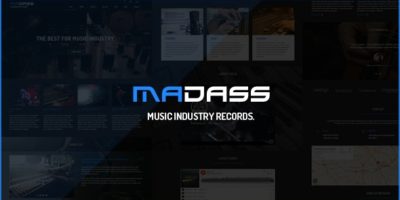 Madass - Music Industry HTML Template by rudhisasmito