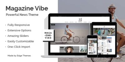 Magazine Vibe - Newspaper Theme by Edge-Themes