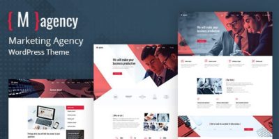 Magency - Marketing Company WordPress Theme by secretlaboratory