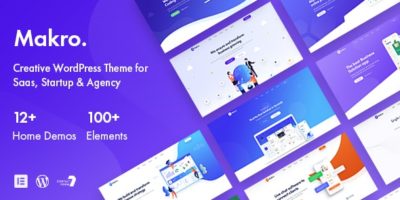Makro - WordPress Theme For Saas & Startup by DroitThemes