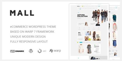 Mall — Clean Multi-Purpose WooCommerce Responsive WordPress Theme by torbara
