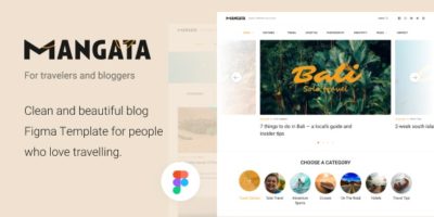Mangata — Traveler Blog Template by Middltone