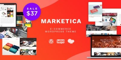 Marketica - eCommerce and Marketplace - WooCommerce WordPress Theme by tokopress
