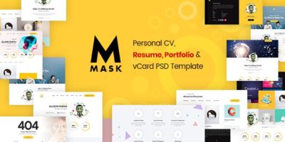 Mask - Personal CV