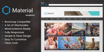 Material - Premium Magazine WordPress Theme by DankovThemes