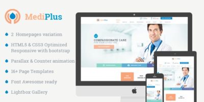 MediPlus - Responsive Template for Medical and Health by minimalthemes