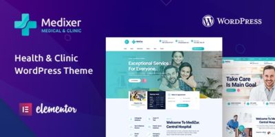 Medixer – Medical Health & Clinic WordPress Theme by codeixer