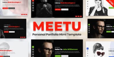 Meetu - Portfolio Html Template by U-Touchdesign