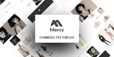 Mercy - Stunning eCommerce PSD Template for Fashion by 1protheme