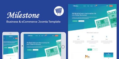 Milestone - Responsive Multi-purpose Joomla Template by jthemeparrot