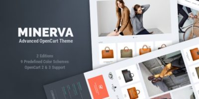 Minerva - Responsive OpenCart Theme by themefiber