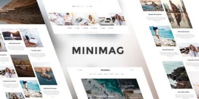 MiniMag - Magazine and Blog WordPress Theme by AtiX