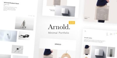 Minimal Portfolio - Arnold. by SeaTheme