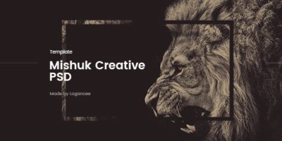 Mishuk - Creative PSD Template by LoganCee