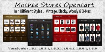 Mochee Stores Opencart 1.5 Template by sainath