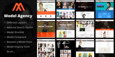 Models - Fashion Agency WordPress Theme by kayapati