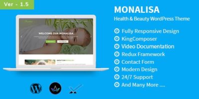 Monalisa - Health & Beauty WordPress Theme by themes_mountain