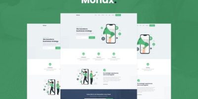 Monax - Saas & Startup Elementor Template Kit by MeemCode