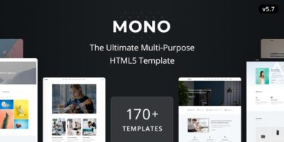Mono - Multi-Purpose HTML5 Template by FlaTheme