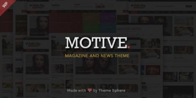 Motive - News Magazine by ThemeSphere