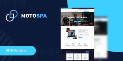 Motospa - Car Wash HTML Template by Fuznet