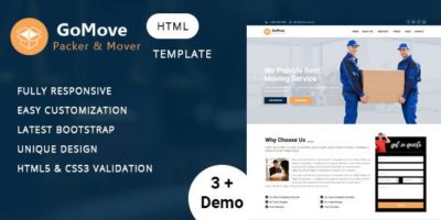 Mover - Company HTML Template by Themelab15