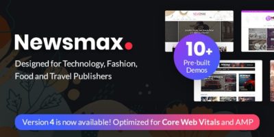 Newsmax - Multi-Purpose News & Magazine Theme by Theme-Ruby