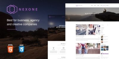 NexOne best Business and Creative Studio Template by Nex-Themes