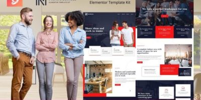 Next Business - Coworking Space Elementor Template Kit by BimberOnline