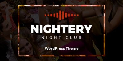 Nightery - Night Club WordPress Theme by BootXperts