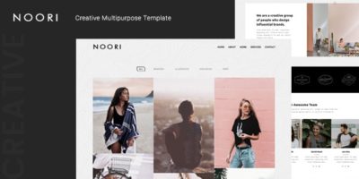 Noori — Creative Multipurpose Template by thememor