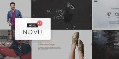 Novu - Modern & Creative HTML Template by mr3essa