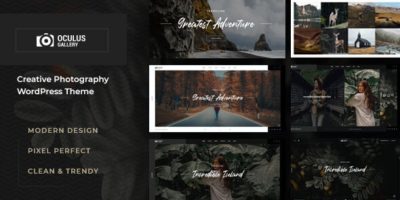 Oculus - Photography WordPress Theme by wpthemebooster