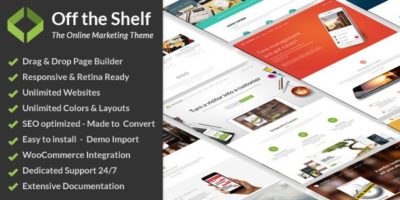 Off the Shelf - Online Marketing WordPress Theme by ShapingRain