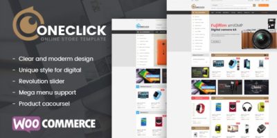 Oneclick - Multi-Purpose WooCommerce Responsive Digital Theme by Lionthemes88
